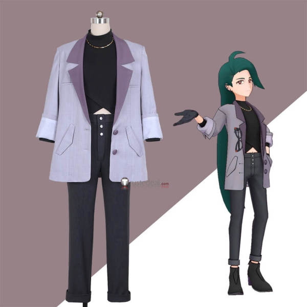 Pokemon Masters EX Rika NEW Outfit Cosplay Costume
