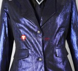 Limbus Company Kid Young Araya Blue Kimono Purpe Cosplay Costume