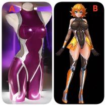 Taimanin Asagi Sakura Igawa Body Suit Cosplay Costume