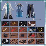 Honkai Star Rail Feixiao Cosplay Costume Custom Size