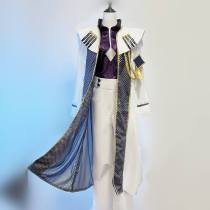 Hades White Blue Cosplay Costume