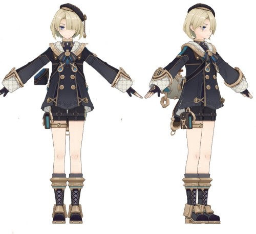 Genshin Impact Freminet Cosplay Costume Coat Custom Size