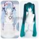 2023 Blue Green Ponytails Cosplay Wig