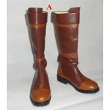 Brown Cosplay Boots Shoes