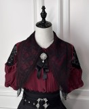 Sweet Short Sleeves Jirai Kei Japanese Dress Set 3 Colors Blouse Skirt