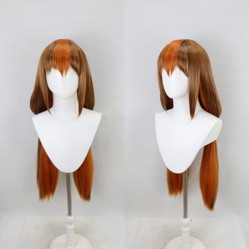 Sonic Blue Brown Prestyled Cosplay Wig