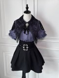 Sweet Short Sleeves Jirai Kei Japanese Dress Set 3 Colors Blouse Skirt
