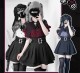 Sweet Short Sleeves Jirai Kei Japanese Dress Set 3 Colors Blouse Skirt
