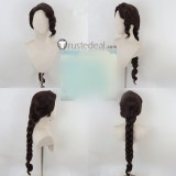 Brown Braided Styled Cosplay Wig