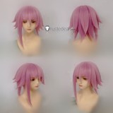 Short Pink Styled Cosplay Wig