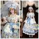 Blueberry Bunny Cottagecore Lolita Dress