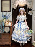 Blueberry Bunny Cottagecore Lolita Dress