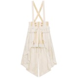 Ouji Kei Prince Champagne Lolita Dress Suspender Shorts Blouse