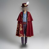 Jack the Ripper Red Blue Cosplay Costume