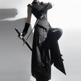 Ouji Kei Prince Unisex Gothic Lolita Black Halloween Costume