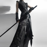 Ouji Kei Prince Unisex Gothic Lolita Black Halloween Costume