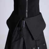 Ouji Kei Prince Unisex Gothic Lolita Black Halloween Costume