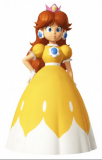 Princess Daisy Yellow White Dress Cosplay Costume