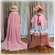 Patchouli Pink Lolita Dress Cosplay Costume