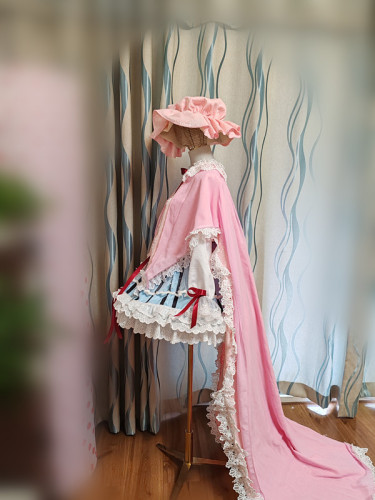 Patchouli Pink Lolita Dress Cosplay Costume
