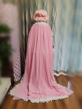 Patchouli Pink Lolita Dress Cosplay Costume