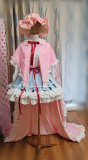 Patchouli Pink Lolita Dress Cosplay Costume