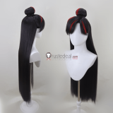 Araya Vespa Zigong Black Red Black Purple Styled Cosplay Wig
