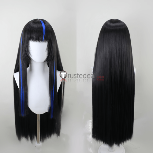 Araya Vespa Zigong Black Red Black Purple Styled Cosplay Wig