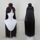 Araya Vespa Zigong Black Red Black Purple Styled Cosplay Wig