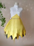 Commission Gijinka Braixen Yellow White Cosplay Costume