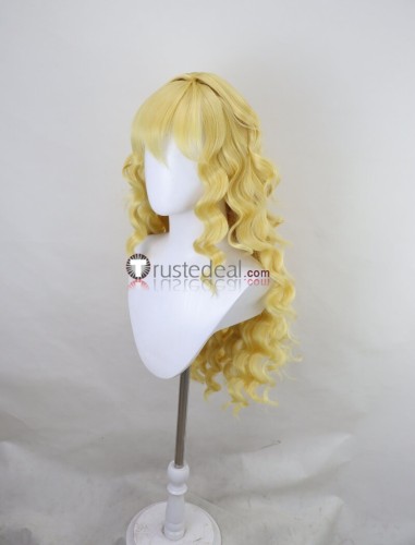 Gijinka Braixen Yellow Styled Cosplay Wig 80cm