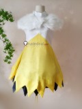 Commission Gijinka Braixen Yellow White Cosplay Costume