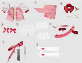 Xingkongmiao Puella Magi Madoka Magica Kaname Madoka Knight Fanart Pink Cosplay Costume