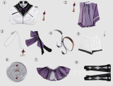 Xingkongmiao Puella Magi Madoka Magica Akemi Homura Knight Fanart Cosplay Costume
