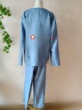 Calyx Blue White Cosplay Costume