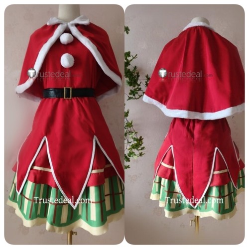 Holiday Santa Red Cosplay Costume