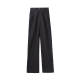 Ouji Kei Prince Lolita Black White Blouse Pants