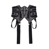 Ouji Kei Prince Lolita Black White Blouse Pants
