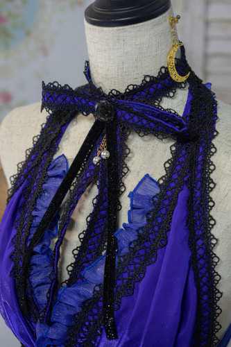 Final Fantasy XII Remake Tifa Lockhart Blue Purple Formal Dress Cosplay Costume