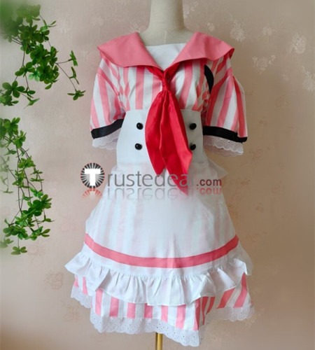 Mitsuri Kanroji Maid Cosplay Costume