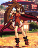 Guilty Gear Kuradoberi Jam Red Cosplay Costume