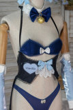 Nekopara Chocola and Vanilla Swimsuit Bikini Summer Cosplay Costume