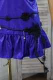 Final Fantasy XII Remake Tifa Lockhart Blue Purple Formal Dress Cosplay Costume