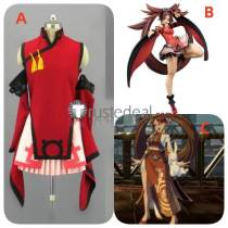 Guilty Gear Kuradoberi Jam Red Cosplay Costume
