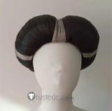 Black Silver Styled Cosplay Wig