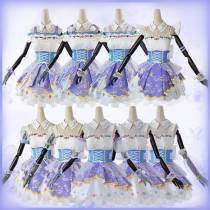 Love Live Nico Yazawa Rin Honoka Nozomi Kotori Hanayo Rin Maki Umi Eli Royal Princess Cosplay Costume