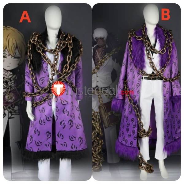 Limbus Company Matthias Sinclair Middle Finger Cosplay Costume
