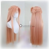 Purple Blonde Styled Cosplay Wig