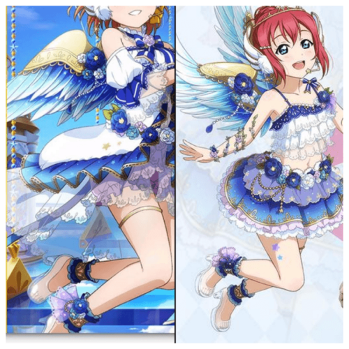 Yoshiko Ruby Chika Angel White Cosplay Shoes Boots