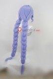 Yuzuki Blue Braid Styled Cosplay Wig